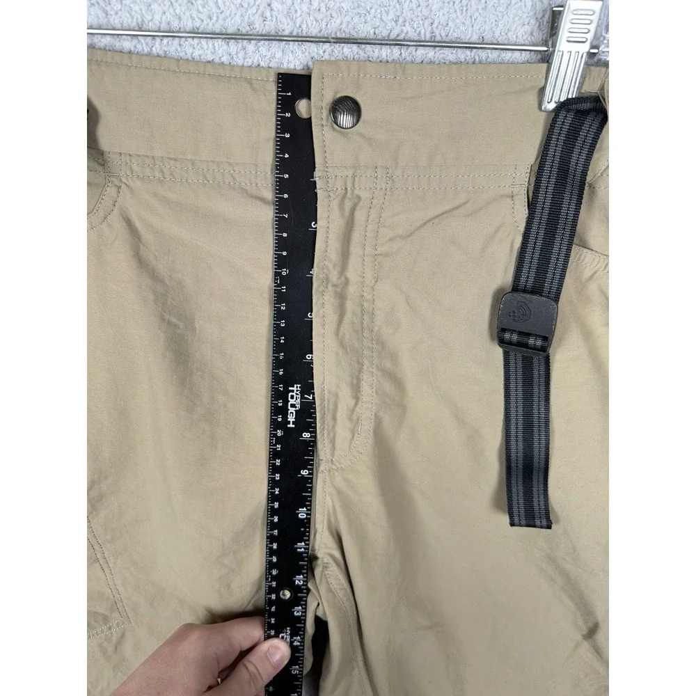 Mountain Hardwear Pants Mens 2XL 42x31 Tan Mesa Belted Hiking Nylon